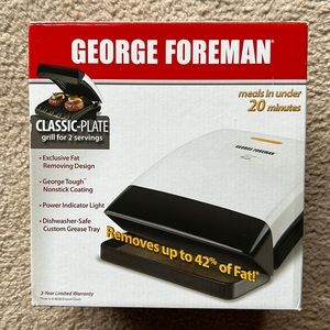 George Foreman Classic Plate